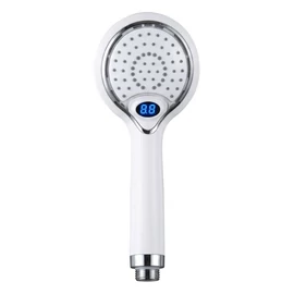 Zuhanyfej LCD hőmérséklet kijelzővel