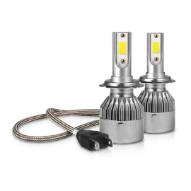 C6 led autó első reflektor izzó szett H7