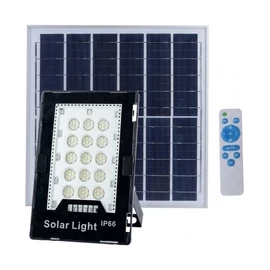 Napelemes ledreflektor 60W távirányítóval