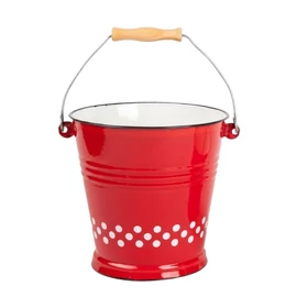 Zománcozott pöttyös vödör 5 liter 708222