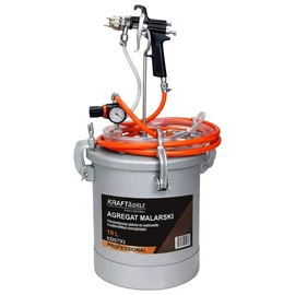 Kraft&Dele pneumatikus festékszóró tartályos rendszer 10L KD5793
