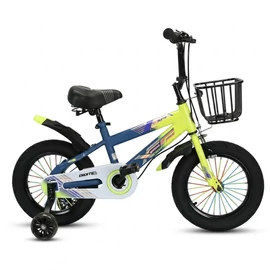 Dionite 16 colos Gyermek Kerékpár – Neon Sárga és Kék Kivitel 608G-16