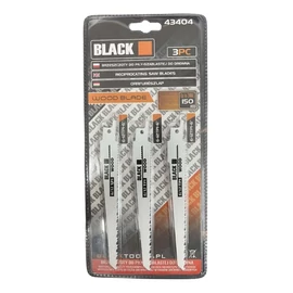 BLACK orrfűrészlap fa vágásához 3 db 43404