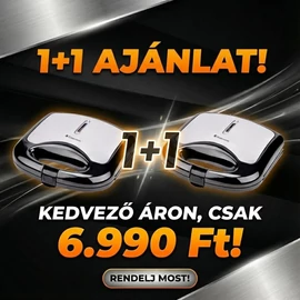 Zurrichberg 1050W gofrisütő 1+1 AJÁNLAT ZBP7631-1