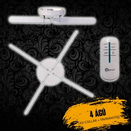 Modern 4 ágú Led csillár