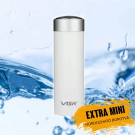 VGR Extra mini hordozható villanyborotva V339