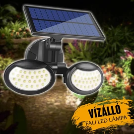 Szolár fali LED lámpa - KT-056