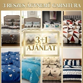 3 Részes Ágyneműhuzat Garnitúra BAILING 3+1 AJÁNLAT