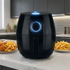 KOCHWERK forró levegős fritőz / Airfyer 4L 1400W fehér DS00727-L