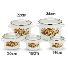 Peterhof 10 részes mintás edénykészlet PH15885