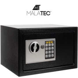 MALATEC Prémium Elektronikus Acél Széf Számkóddal és Vészkulccsal 22627