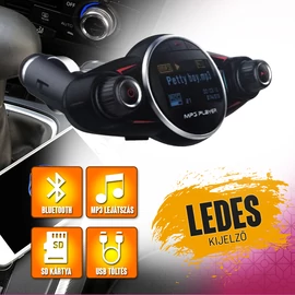 Bluetooth-os FM transzmitter BT08