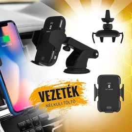 Vezeték nélküli autós töltő