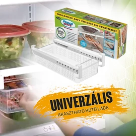 Fridge Mate univerzális kihúzható és felpattintható hűtőláda