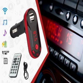 BT FM transzmitter, MP3 lejátszó távirányítóval