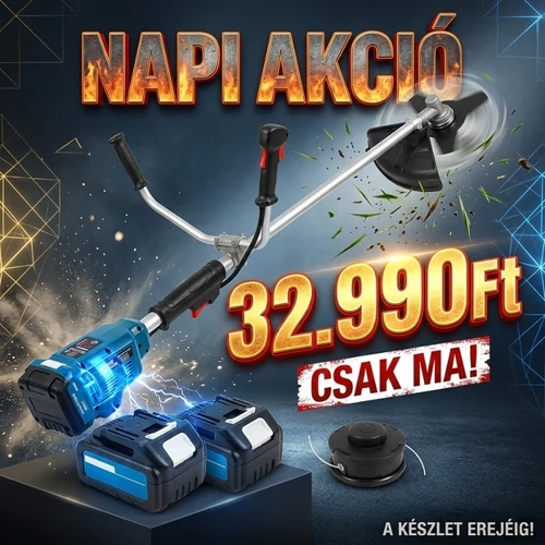 Hitman Professzionális Akkumulátoros Fűkasza HT-BGT-1536X