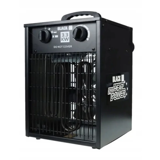 BLACK ipari hősugárzó hőlégfúvó 3300W - 55055