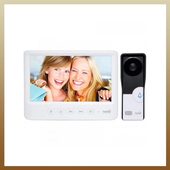 LCD vezetékes video kaputelefon, 7 hüvelykes DPV26