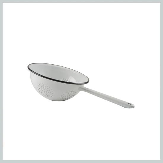 Tésztaszűrő zománcozott 22 cm 14101