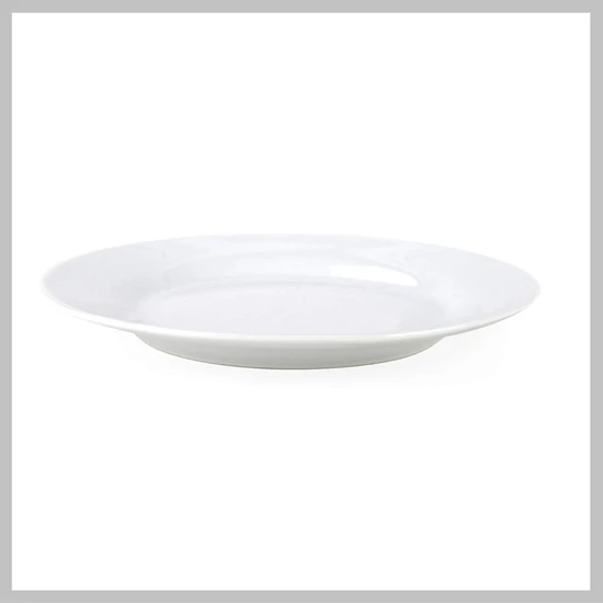 Porcelán desszerttál 19 cm, díszítetlen 60113091-A