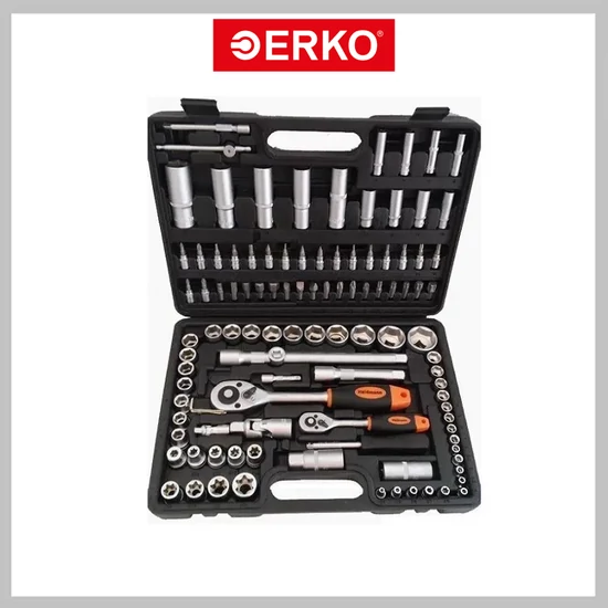 ER-KO Star 108 részes dugókulcs készlet  1/2"  1/4" EKT-2108