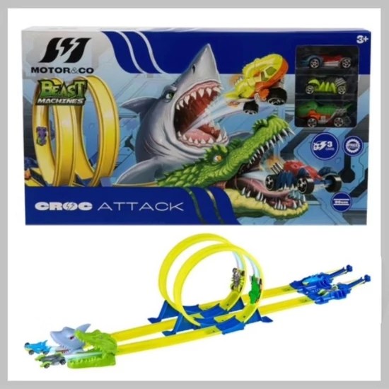 TZ Turbo City Croc Attack pályaszett 679-1405007