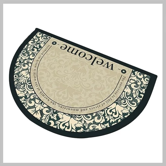Benti Lábtörlő Vintage virágos Welcome  60x90 DYW04