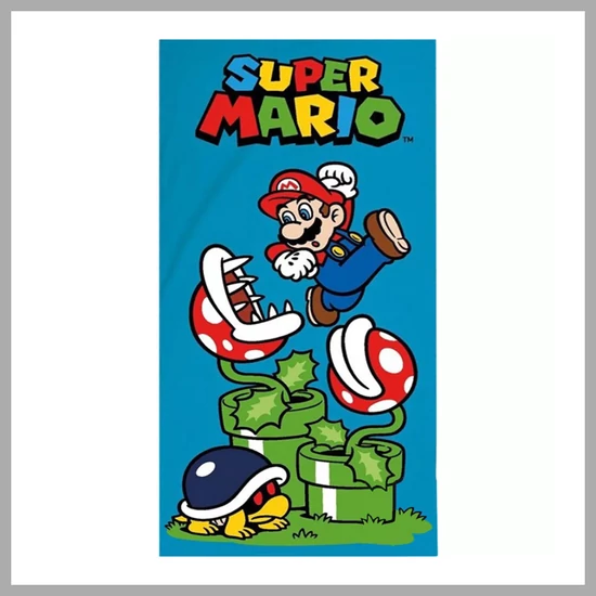 Super Mario Victory fürdőlepedő, strand törölköző 70x140cmEWA511NO