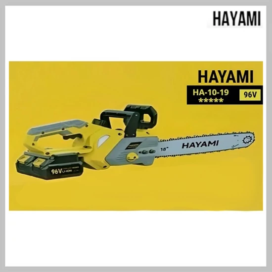 Hayami dupla akkus nagy teljesítményű 18" láncfűrész HA-1019