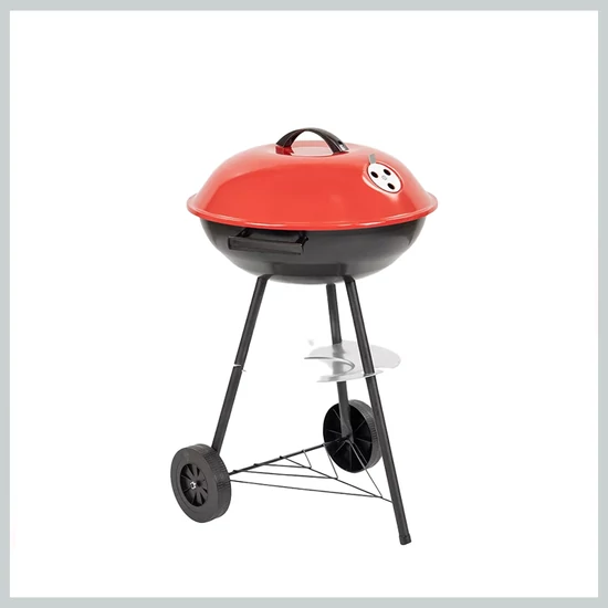 Faszenes kerti gömb grillsütő kerekes DS-13