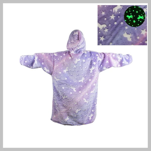 Meleg oversized pulóver xxl , fluoreszkáló csillag mintával 24304_F