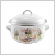 Perfect Home Levendula Zománcozott lábas 18 cm+fedő 13467