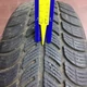 Sava 195/65R15 Dot:3407 5mm használt TÉLI gumiabroncs 