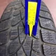 Dunlop 215/60R17 Dot:4313 7mm  TÉLI használt gumiabroncs