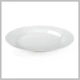 Porcelántányér sekély 24 cm, díszítetlen 60112041-A