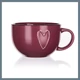 BANQUET Jumbo kerámia bögre HEART 730 ml, bordó 60324995