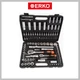 ER-KO Star 108 részes dugókulcs készlet  1/2&quot;  1/4&quot; EKT-2108
