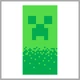 Minecraft fürdőlepedő, strand törölköző Digital Creeper 70*140cm
JFK103397