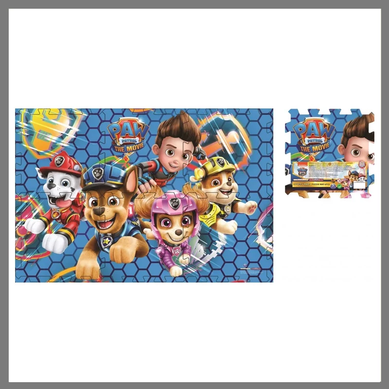 Paw Patrol, Mancs Őrjárat szivacs puzzle szőnyeg 6 db-os GIM87040506