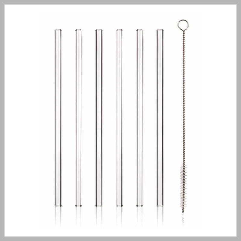 Szívószál szett tisztítókefével 20cm, egyenes 04269951