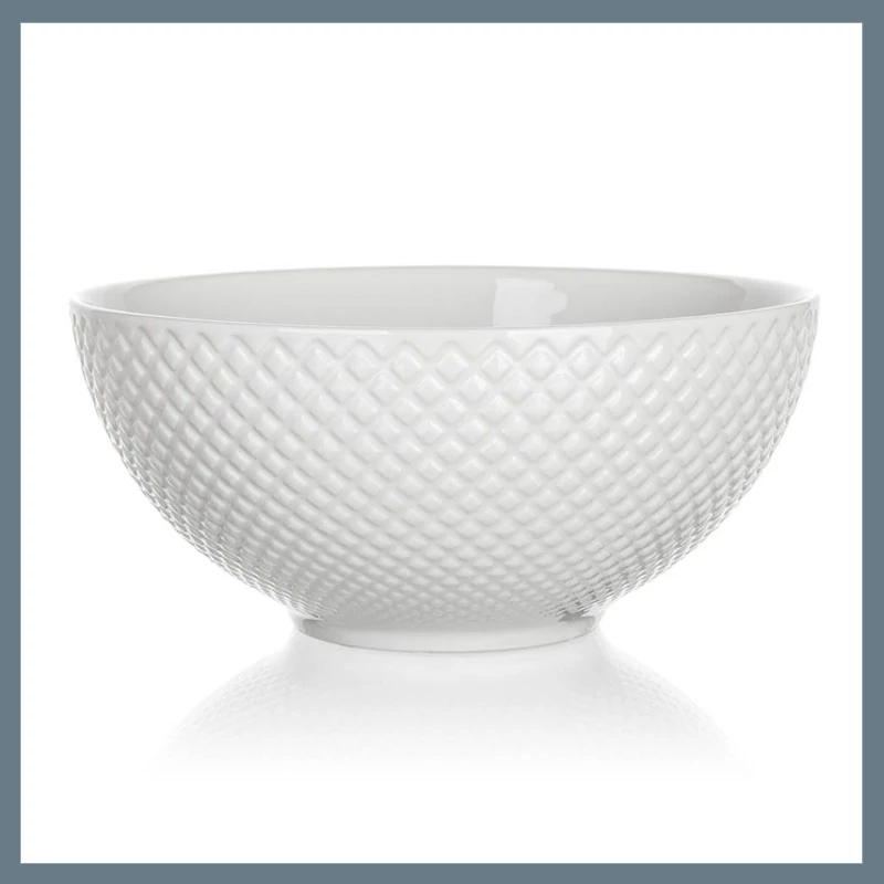 BANQUET DIAMOND LINE kerámia tál, 15,4 cm, fehér 60322124