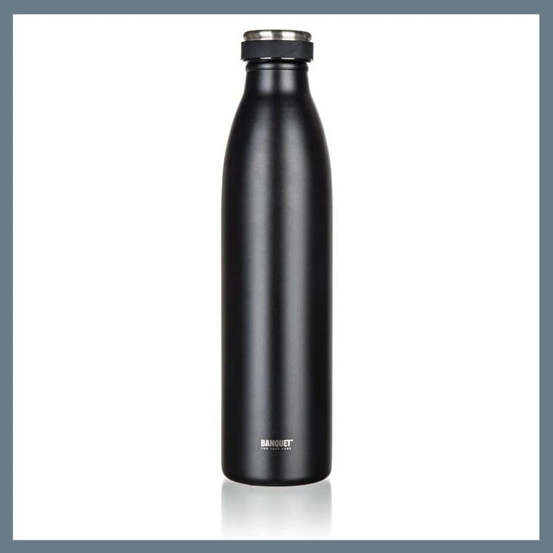 BANQUET SANS rozsdamentes acél termosz 750 ml, fekete 48786258