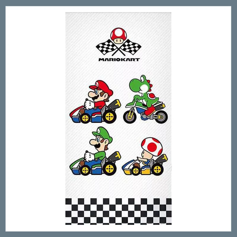 Super Mario Grand Prix fürdőlepedő, strand törölköző 70x140cm CBX231002MK