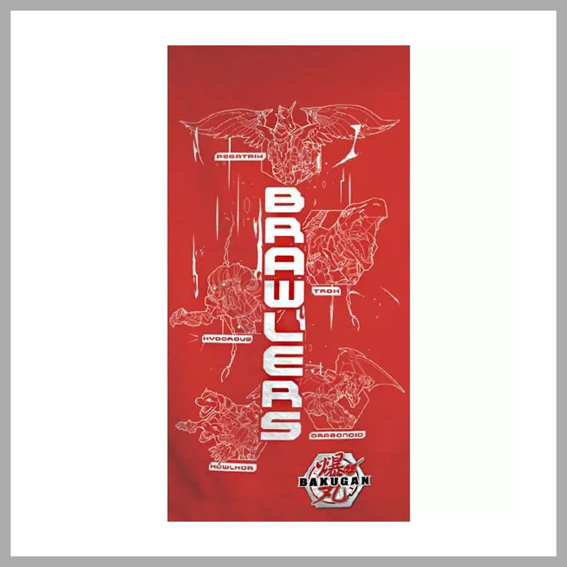 Bakugan fürdőlepedő, strand törölköző 70x140cmAYM988501