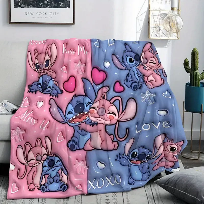 Poliészter takaró szív motívumokkal 100x150 cm YT1291444