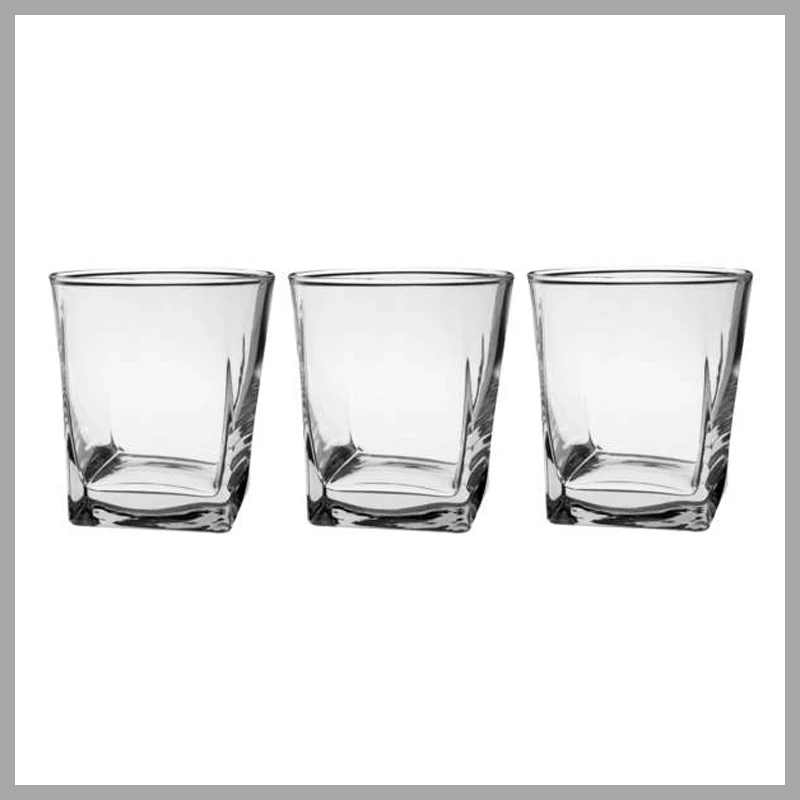 Whiskys pohár készlet CARRE 310 ml, 3 db 3341290