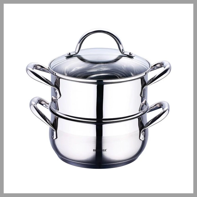 Bergner Rozsdamentes acél párolóedény 2,2L BG-6521