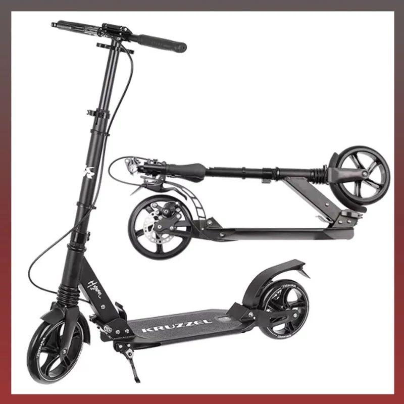 Kruzzel Hyperion B Összecsukható roller fekete 23550