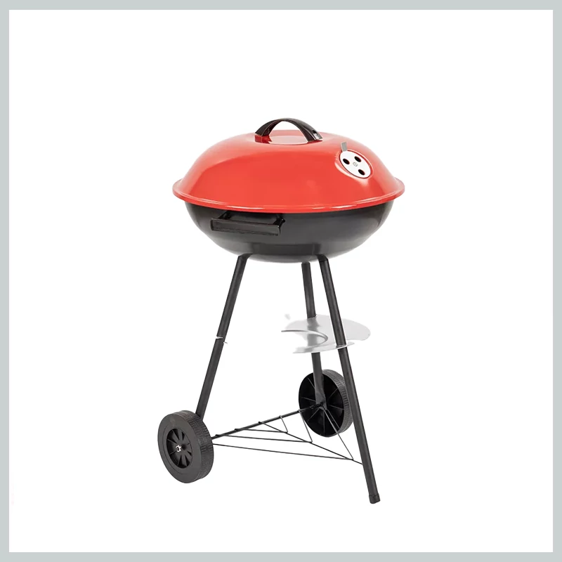 Faszenes kerti gömb grillsütő kerekes DS-13