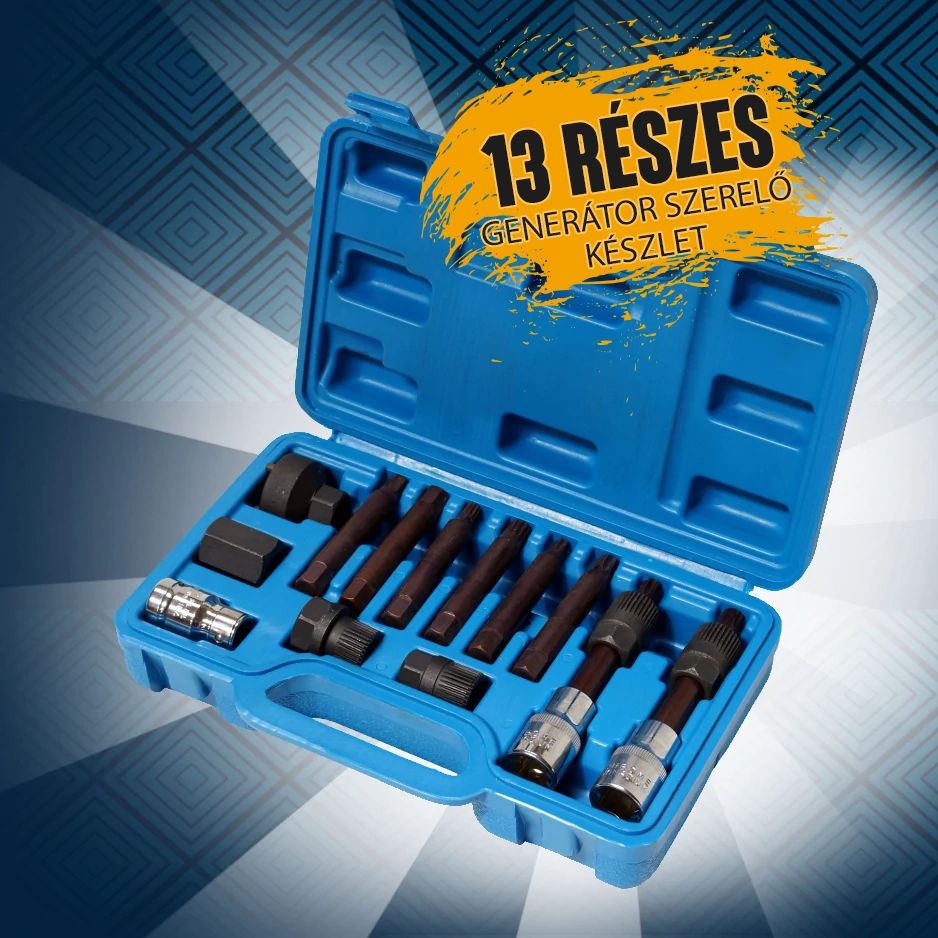 Möller 13 részes generátor kiszedő készlet MR70335